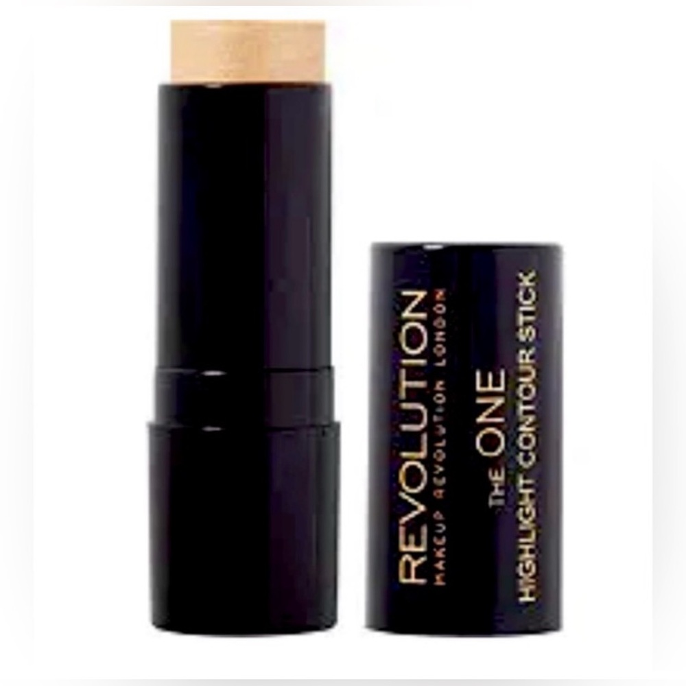 Makeup Revolution The One Highlight Contour Stick•Champagne (Wet or Dry)